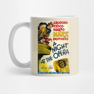 Classic Comedy Movie Poster - A Night at the Opera Mug